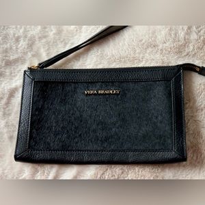 Vera Bradley leather wristlet, NWOT